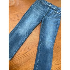 Lucky Brand High Rise Zoe Straight Jean- Womens Size 12